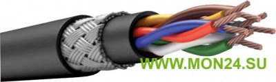 КПСГТТКПнг(А)-HF 2х2х0,5 Кабель монтажный, парной скрутки, с изоляцией и оболочкой из полимерной композиции не содержащей галогенов