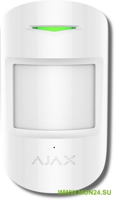 Ajax CombiProtect (white) Извещатель охранный оптико-электронный комбинированный радиоканальный