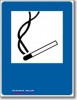 Табличка “Курить здесь”