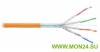 F/FTP 4pair, Cat6, Solid, In, PVC (9340C-OR), кабель «витая пара» (LAN) для структурированных систем связи Кабель «витая пара» (LAN) для структурированных систем связи