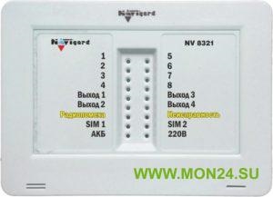 NV 8321 GSM сигнализация радиоканальная