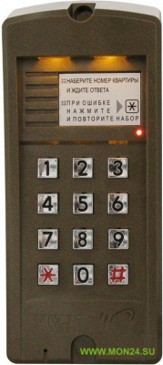 БВД-310R Вызывная панель аудиодомофона