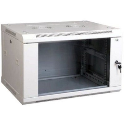 LWR5-15U66-GF (черный) Шкаф телекоммуникационный 19″, дверь стекло