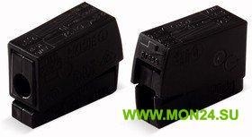 WAGO 224-104 Клемма для светильников черная Клемма для светильников