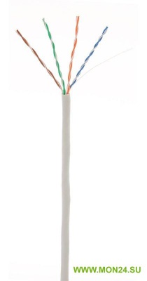 U/UTP 4pair, Cat5e, In, PVC (UEC-UU004-5E-PVC-GY) Кабель «витая пара» (LAN) для структурированных систем связи
