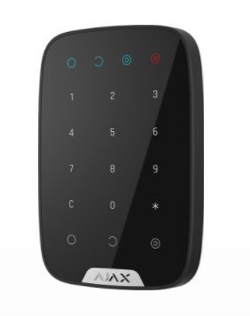 Ajax KeyPad (black) Беспроводная сенсорная клавиатура