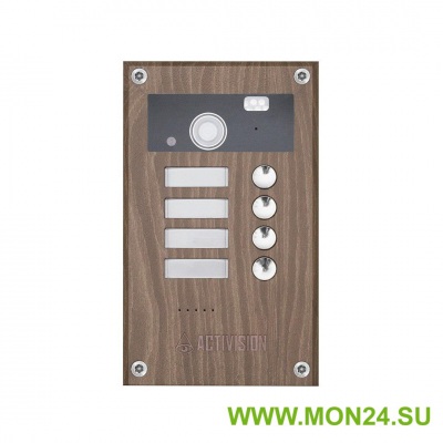 AVP-284 (PAL) Wood Canaletto Видеопанель вызывная цветная