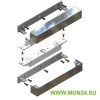 MK AL-250S (серый) Комплект монтажа с декоративным кожухом