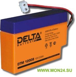 Delta DTM 12008 Аккумулятор герметичный свинцово-кислотный