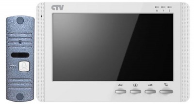 CTV-DP1700M (цвет белый) Комплект видеодомофона