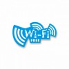Наклейка “Wi-Fi free”