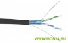 F/UTP 2х2х24AWG кат.5E solid LDPE (LC3-C5E02-339) Кабель симметричный (витая пара), черный