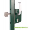 LSKZ6060 U2L (цвет ZILV, серебро) Замок механический для откатных ворот