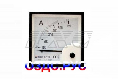 Амперметр трансформаторного включения х/5А А-96-6