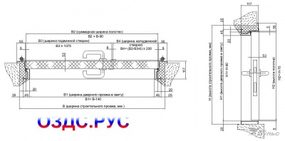 Противопожарная дверь ДПМ-Пульс-02/60К-О (EI-60)