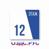 Табличка или наклейка “Номер этажа”