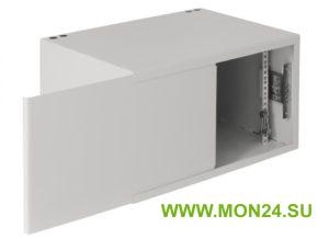 EC-WP-075240-GY Шкаф телекоммуникационный 19” настенный антивандальный