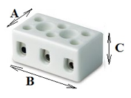 Керамические клеммные колодки