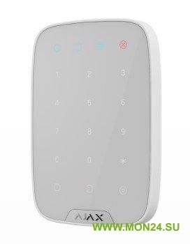Ajax KeyPad (white) Беспроводная сенсорная клавиатура