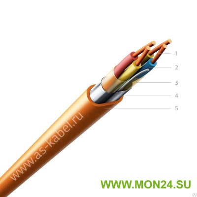 КСБСнг(А)-FRLS 2х2х1,13 (Спецкабель) Кабели огнестойкие для групповой прокладки