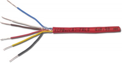 КСРВнг(А)-FRLS 6х0,5 (0,2 кв мм) Кабель для систем ОПС и СОУЭ огнестойкий, с низким дымо и газовыделением