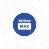 Знак «Максимальная грузоподъемность лифта 400 кг»